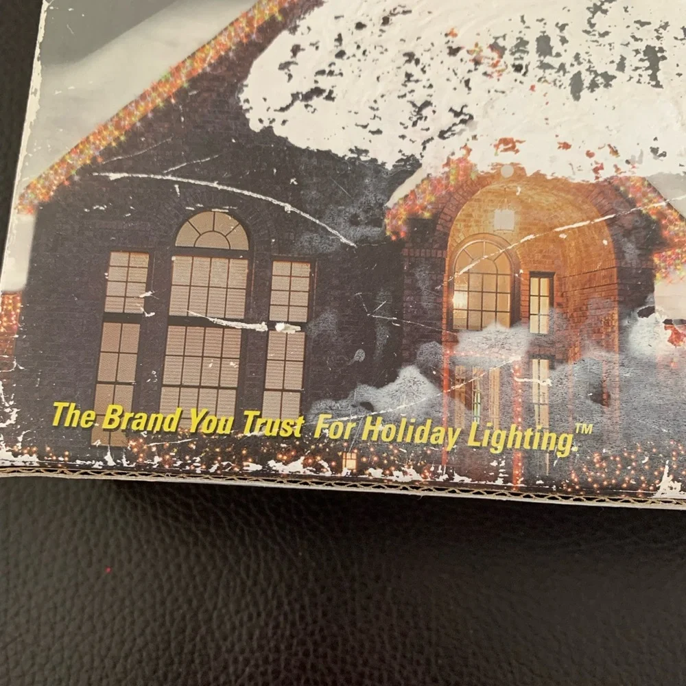 GE Pro-Line 200 Outdoor Indoor Commercial Grade Icicle Lights Multi 13 Ft NOS
